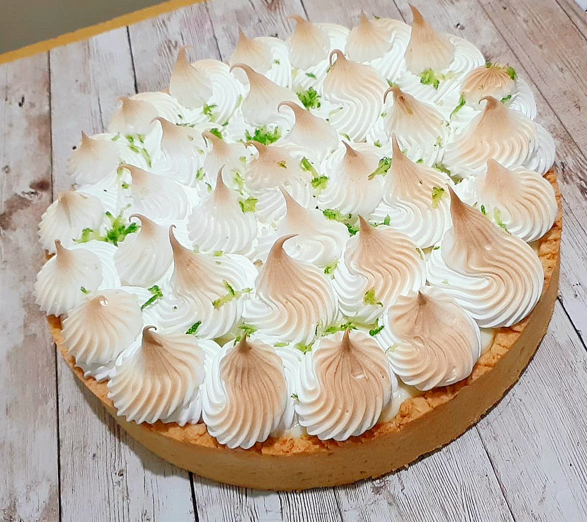 Torta de Limão Tradicional Aro 20 cm 