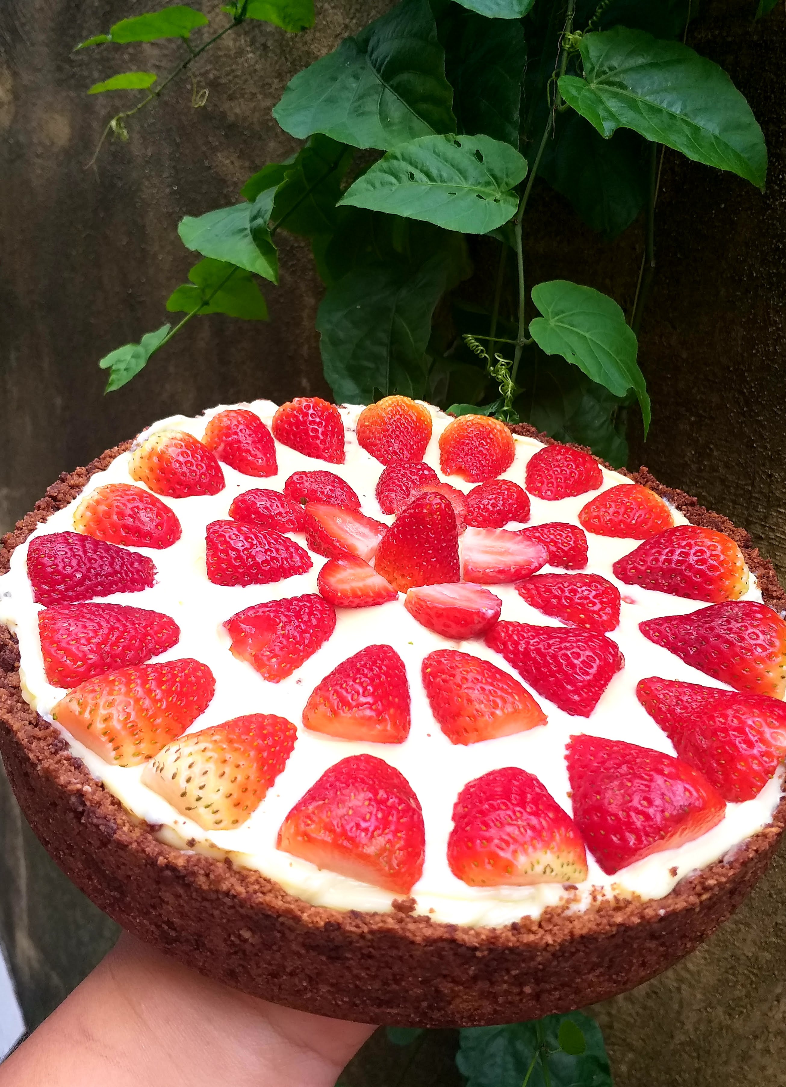 Torta de Morango Aro 25 cm