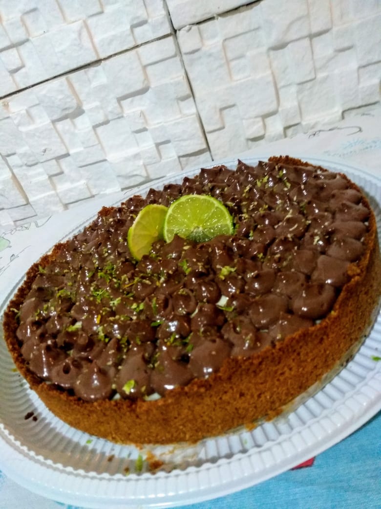 Torta de Limão com Chocolate Aro 20 cm 