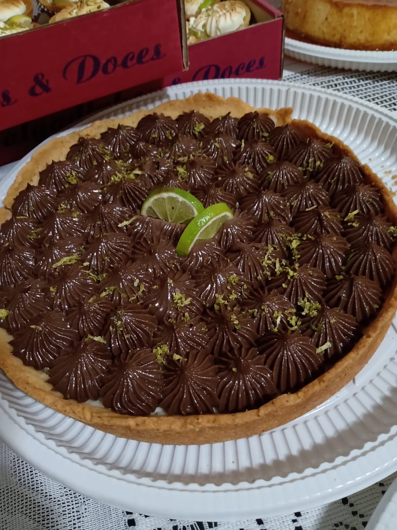 Torta de Limão com Chocolate Aro 25 cm