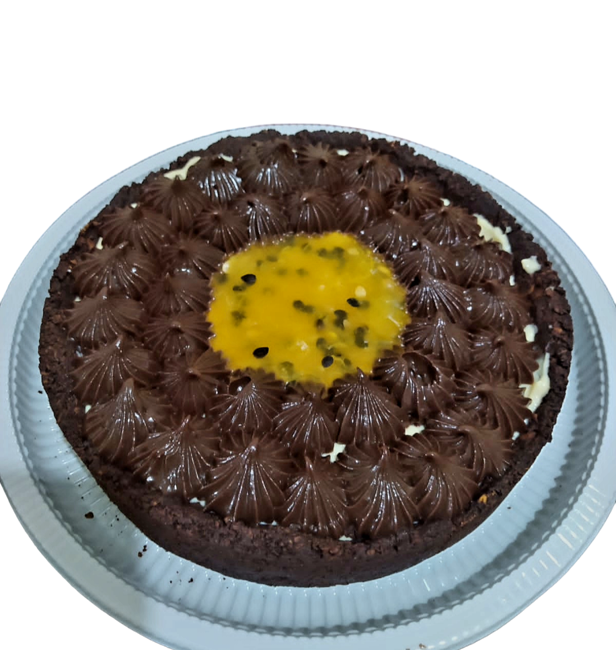 Torta de Maracujá com Chocolate Aro 20 cm 